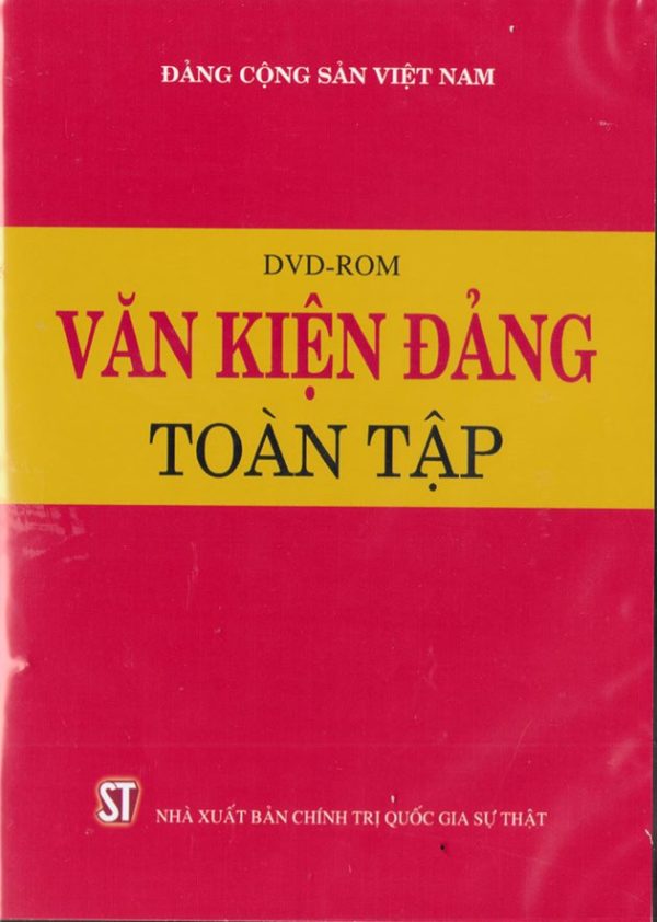 DVD-ROM Văn kiện Đảng toàn tập