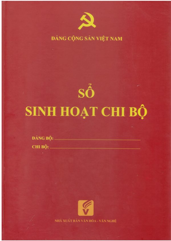 Sổ sinh hoạt chi bộ