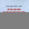 Tài liệu hỏi - đáp về các văn kiện Đại hội đại biểu toàn quốc lần thứ XIII của Đảng