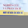 Nghiên cứu và phân tích một số bản án dân sự (Sách tham khảo)