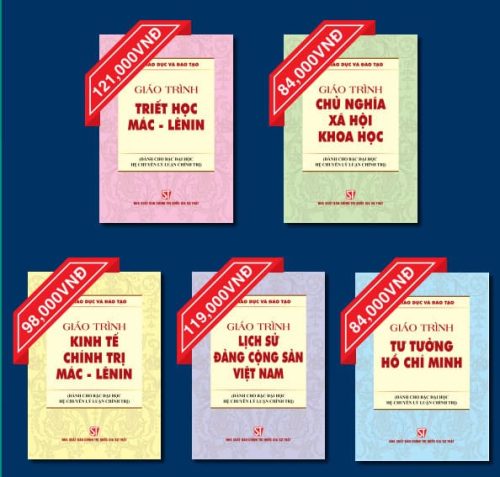 BỘ GIÁO TRÌNH LÝ LUẬN CHÍNH TRỊ DÀNH CHO BẬC ĐẠI HỌC HỆ CHUYÊN