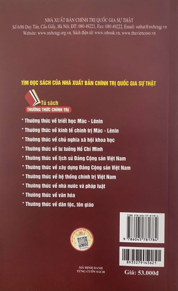 Thường thức lý luận Chủ nghĩa Mác - Lênin, tư tưởng Hồ Chí Minh về tôn giáo