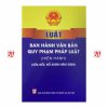 Luật Ban hành văn bản quy phạm pháp luật (Hiện hành) (Sửa đổi, bổ sung năm 2020)