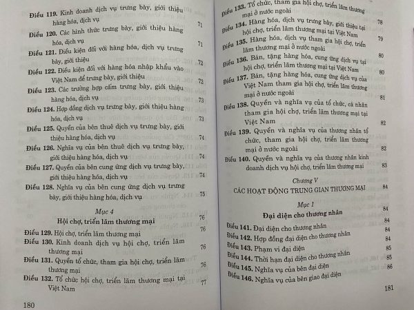 Luật Thương mại (Hiện hành) (Sửa đổi, bổ sung năm 2017, 2019)
