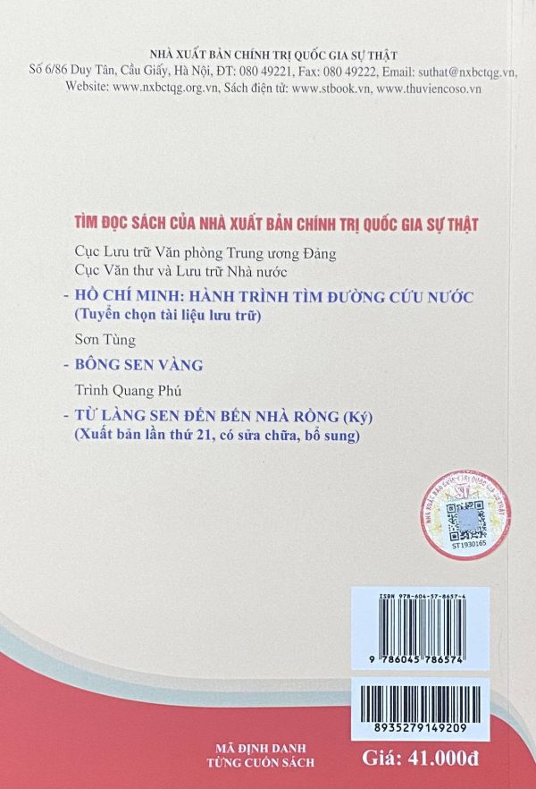 Những tên gọi bí danh, bút danh của Chủ tịch Hồ Chí Minh (Xuất bản lần thứ bảy, có sửa chữa, bổ sung)