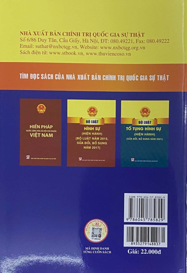 Luật Phòng, chống khủng bố (hiện hành) (sửa đổi, bổ sung năm 2022)