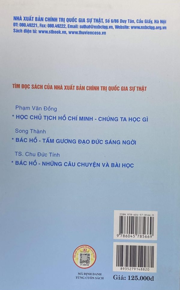 Hồ Chí Minh với những bức thư mong muốn hòa bình cho Việt Nam (Xuất bản lần thứ hai)