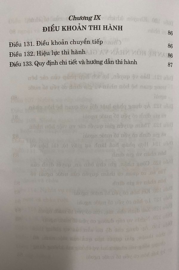 Luật Hôn nhân và gia đình (Hiện hành)