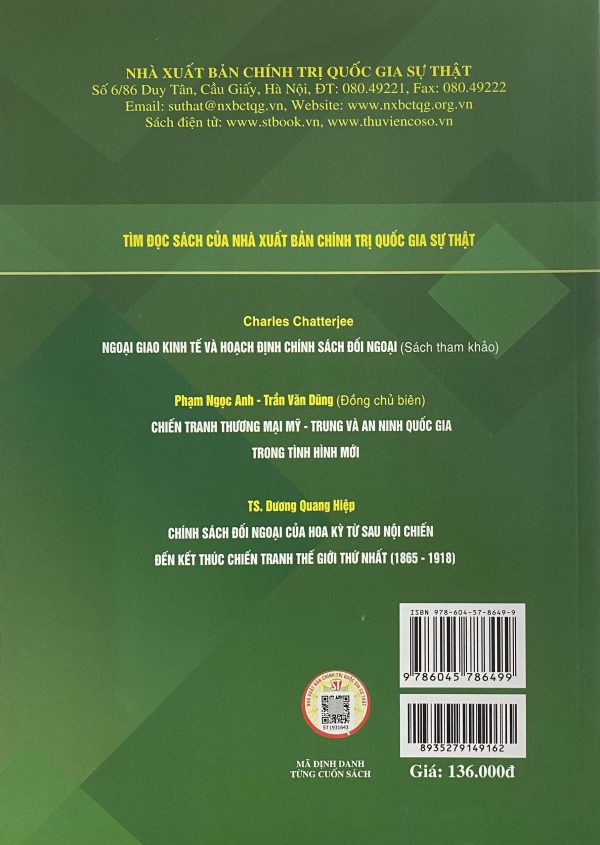 Cuộc đấu tranh của Việt Nam chống bao vây, cấm vận, cô lập từ cuối thập niên 1970 đến giữa thập niên 1990 (Sách chuyên khảo) (Xuất bản lần thứ hai)