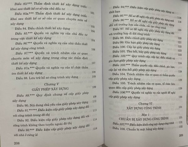 Luật xây dựng (Hiện hành) (Sửa đổi, bổ sung năm 2018, 2019, 2020)