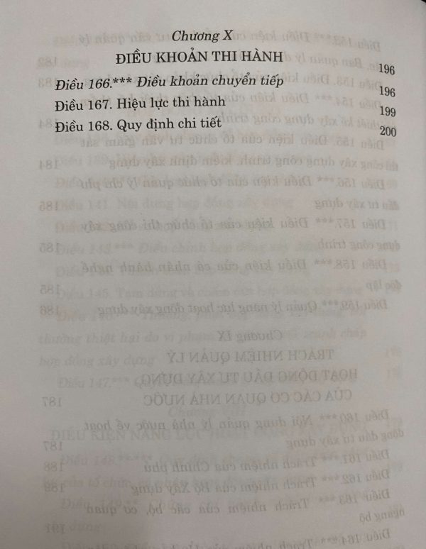 Luật xây dựng (Hiện hành) (Sửa đổi, bổ sung năm 2018, 2019, 2020)