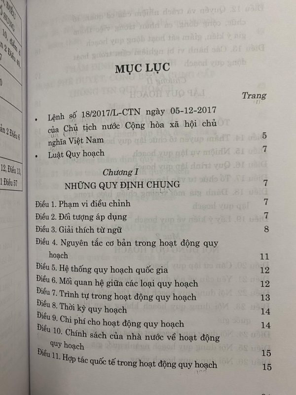 Luật Quy hoạch (Hiện hành)