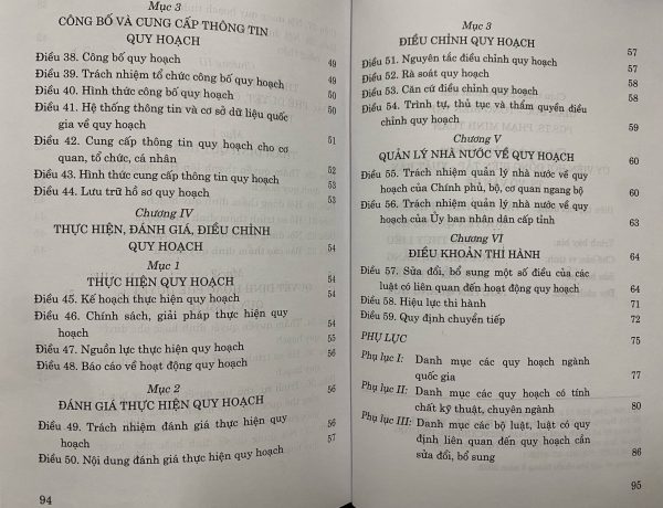 Luật Quy hoạch (Hiện hành)