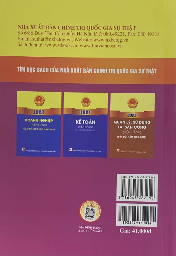 Luật Ngân sách nhà nước (Hiện hành) (sửa đổi năm 2020)