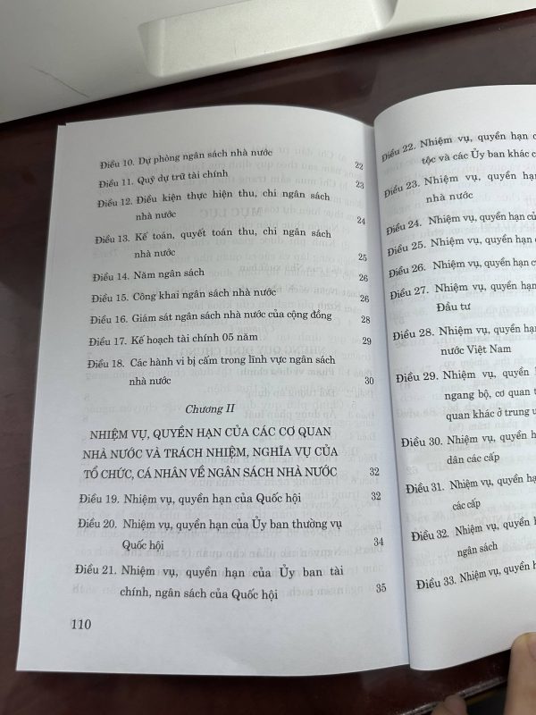 Luật Ngân sách nhà nước (Hiện hành) (sửa đổi năm 2020)
