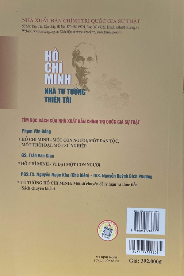 Hồ Chí Minh - Nhà tư tưởng thiên tài (Xuất bản lần thứ ba)