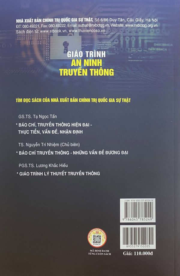 Giáo trình an ninh truyền thông