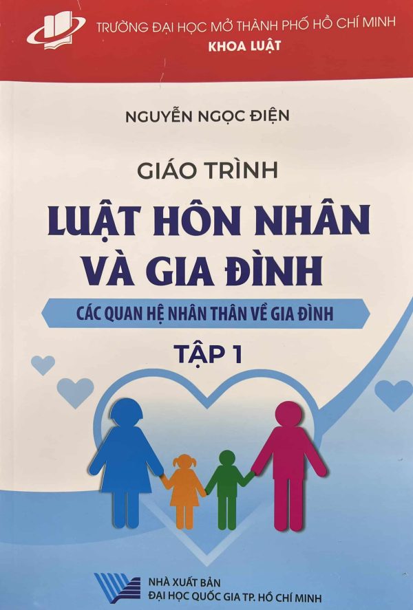 Giáo trình luật hôn nhân và gia đình - Các quan hệ nhân thân về gia đình tập 1