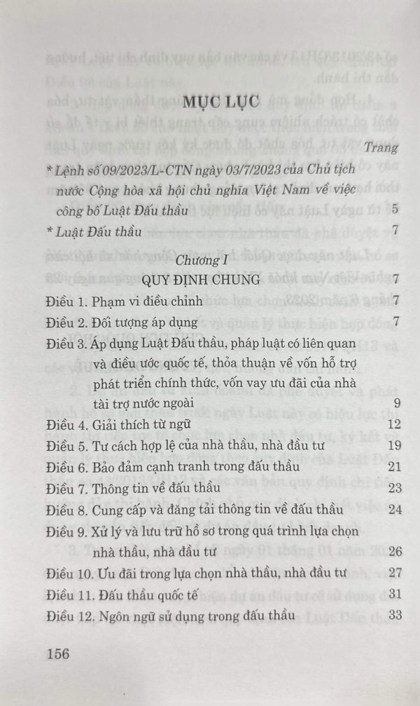 Luật Đấu thầu