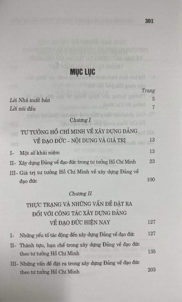 Xây dựng Đảng về đạo đức theo Tư tưởng Hồ Chí Minh