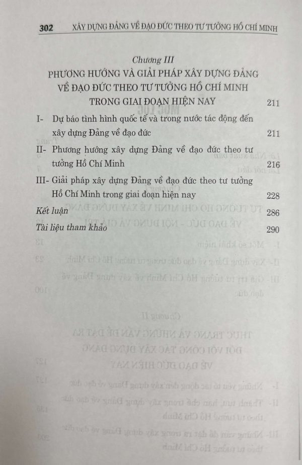 Xây dựng Đảng về đạo đức theo Tư tưởng Hồ Chí Minh