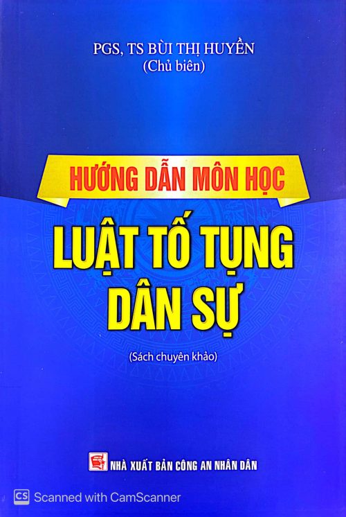 Hướng dẫn môn học luật tố tụng dân sự (sách chuyên khảo)