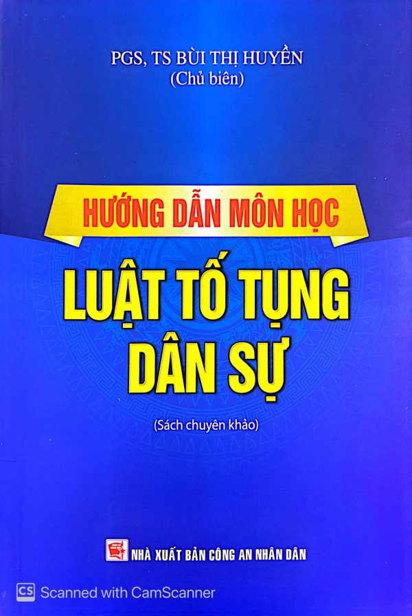 Hướng dẫn môn học luật tố tụng dân sự (sách chuyên khảo)
