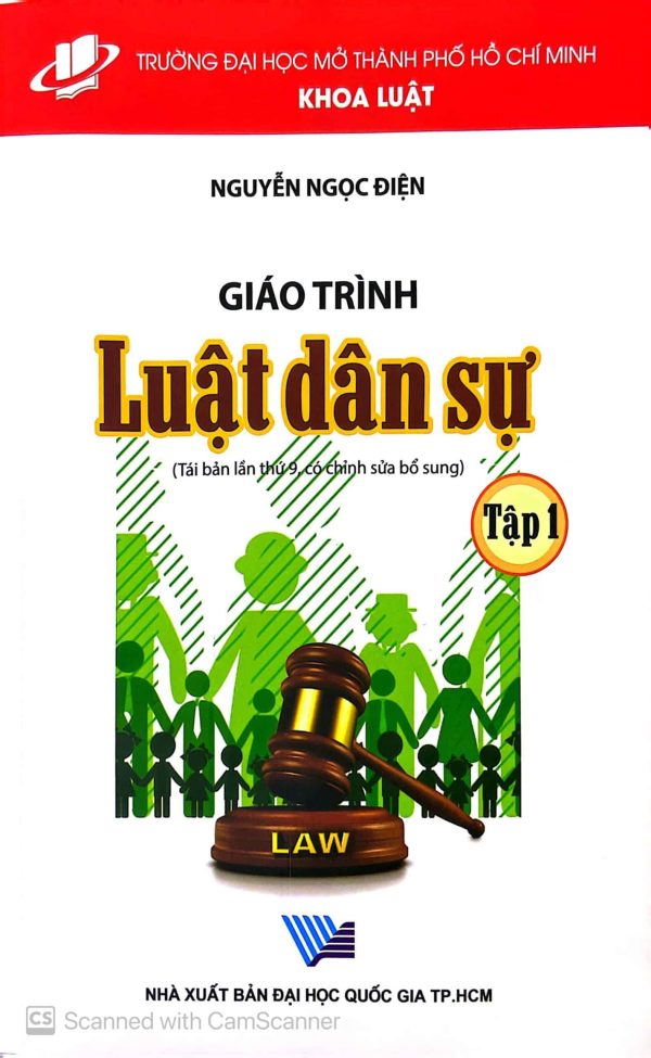 Giáo trình luật dân sự - Trường ĐH Mở TP. HCM (tái bản lần thứ 9, có chỉnh sửa bổ sung)
