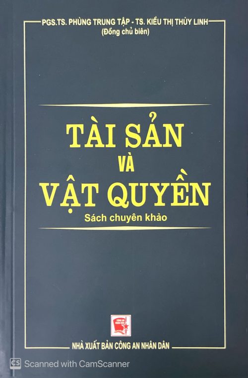 Tài sản và vật quyền (sách chuyên khảo) - NXB CAND