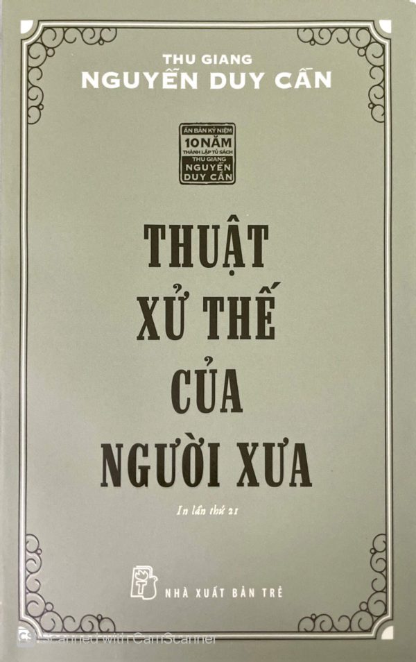 Thuật xử thế của người xưa (In lần thứ 21)