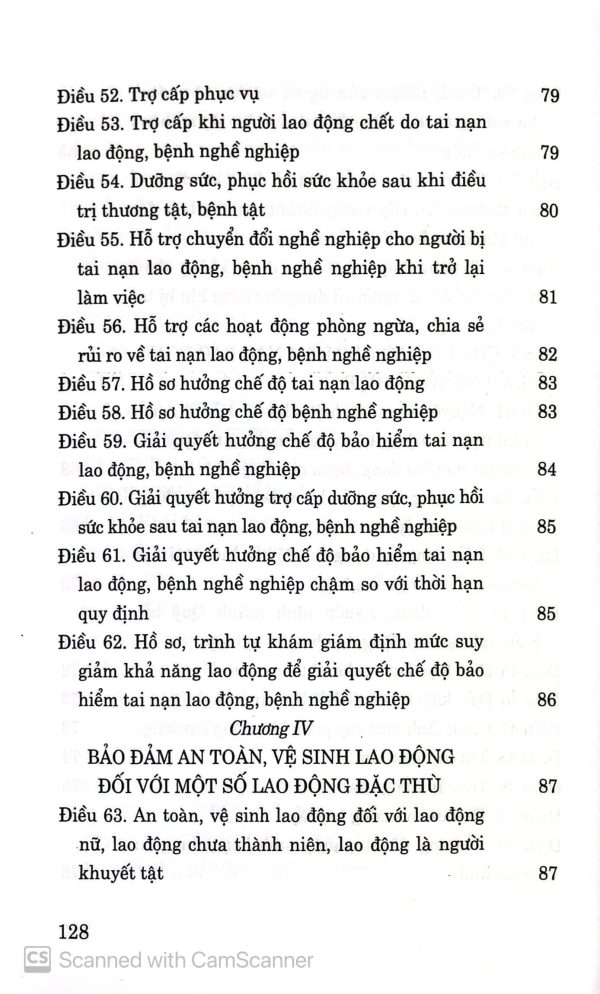 Luật an toàn, vệ sinh lao động (hiện hành)