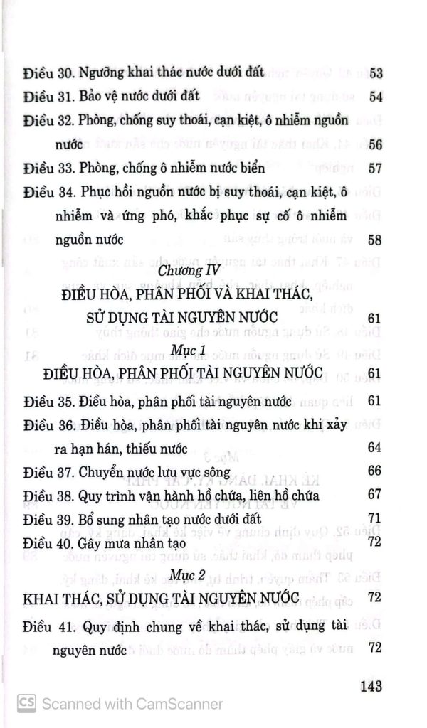 Luật tài nguyên nước