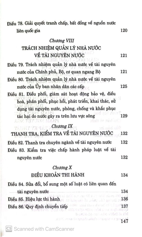 Luật tài nguyên nước