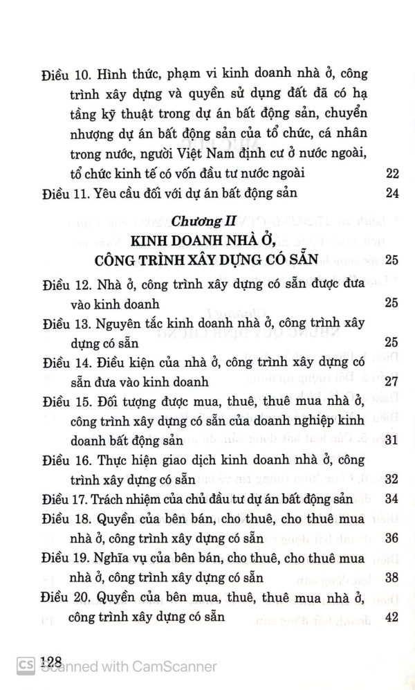 Luật kinh doanh bất động sản