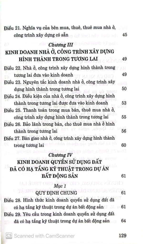 Luật kinh doanh bất động sản