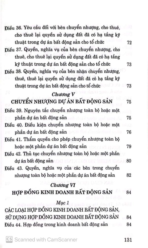 Luật kinh doanh bất động sản