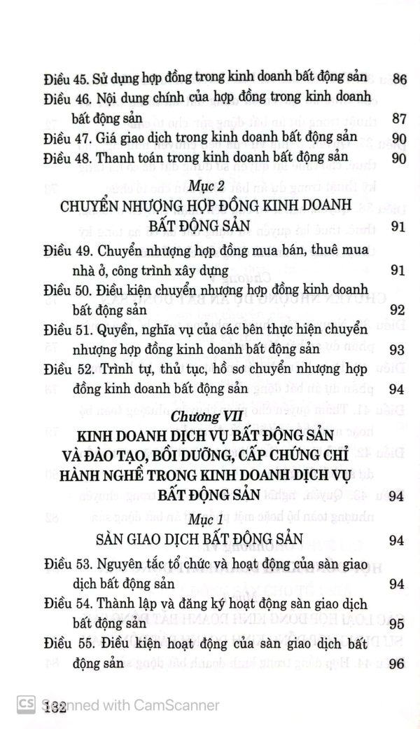 Luật kinh doanh bất động sản