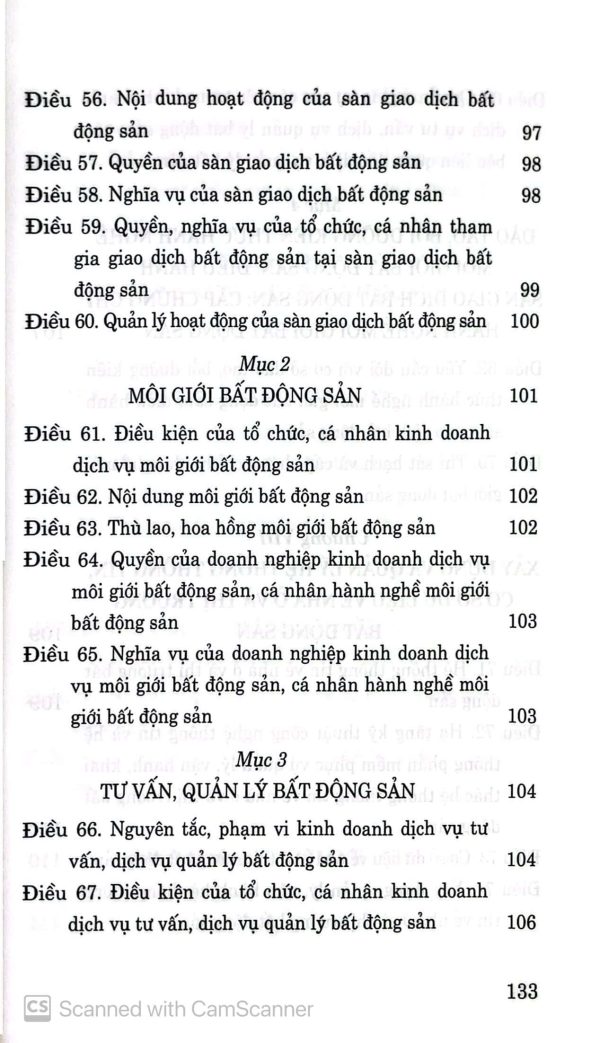 Luật kinh doanh bất động sản