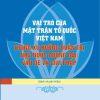 Vai trò của Mặt trận tổ quốc Việt Nam trong xu hướng quản trị nhà nước đương đại: vấn đề và giải pháp