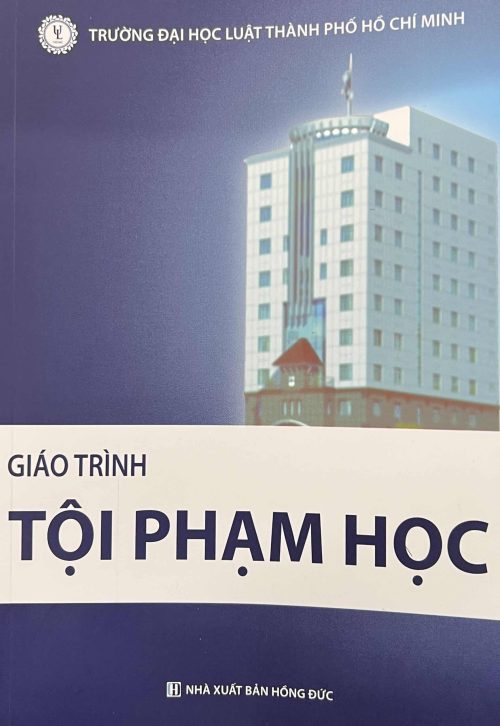 Giáo trình tội phạm học (tpHCM)
