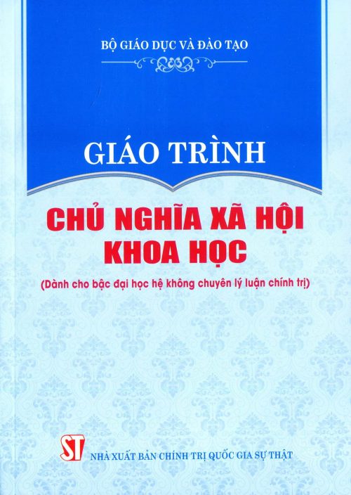 Giáo trình chủ nghĩa xã hội khoa học (Dành cho bậc đại học hệ không chuyên lý luận chính trị)