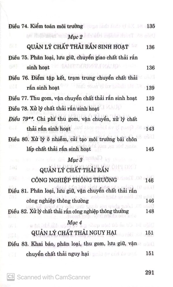 Luật Bảo vệ môi trường (hiện hành) (sửa đổi, bổ sung năm 2022, 2023)