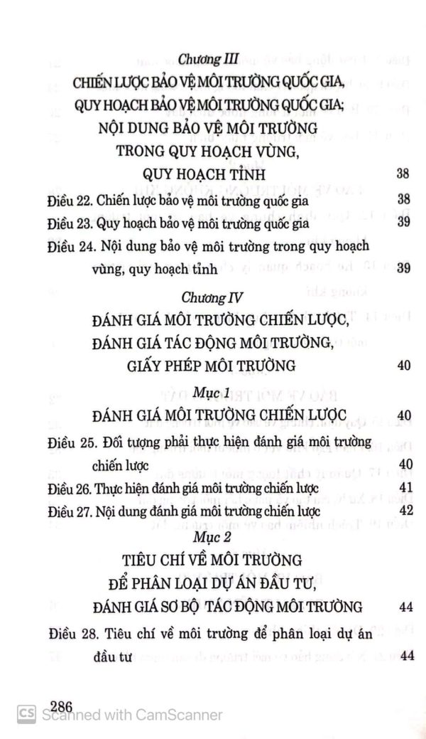 Luật Bảo vệ môi trường (hiện hành) (sửa đổi, bổ sung năm 2022, 2023)