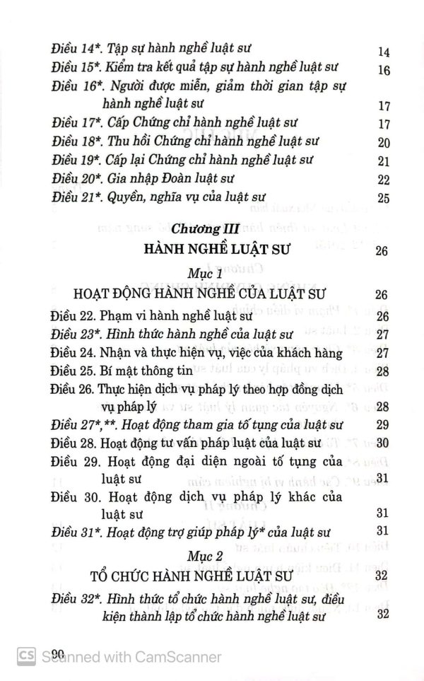 Luật luật sư (hiện hành) (sửa đổi, bổ sung 2012, 2015)