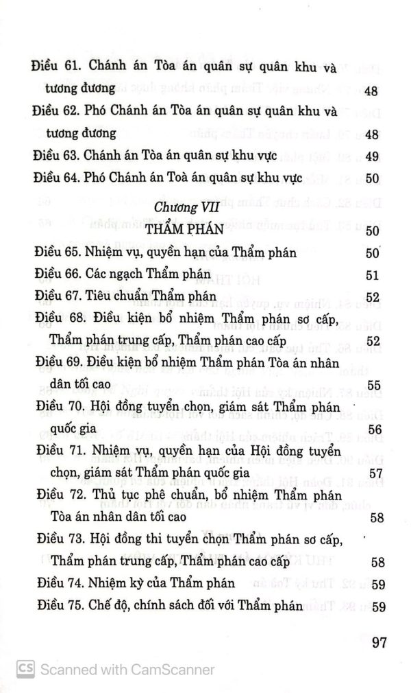 Luật tổ chức tòa án nhân dân (hiện hành)