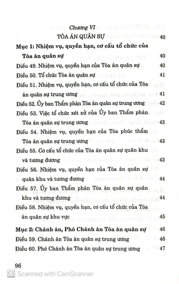 Luật tổ chức tòa án nhân dân (hiện hành)