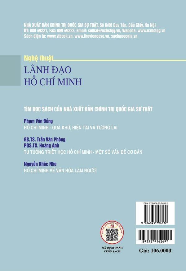 Nghệ thuật lãnh đạo Hồ Chí Minh