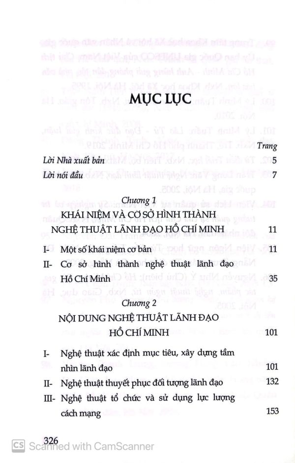 Nghệ thuật lãnh đạo Hồ Chí Minh