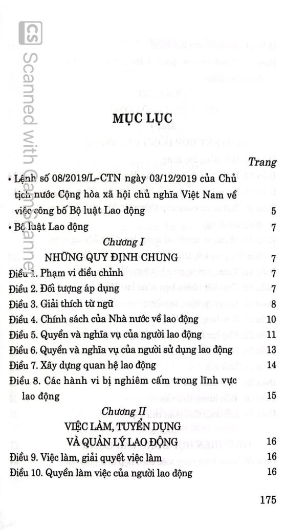 Bộ luật lao động