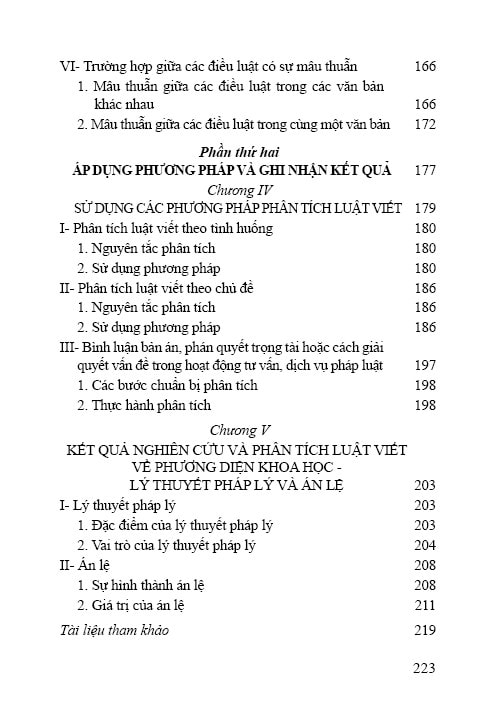 Phương pháp phân tích luật viết (xuất bản lần thứ năm, có sửa chữa, bổ sung)